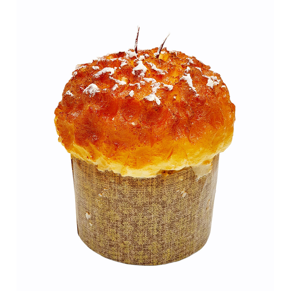 Candela a forma di Panettone Piccolo Ø16