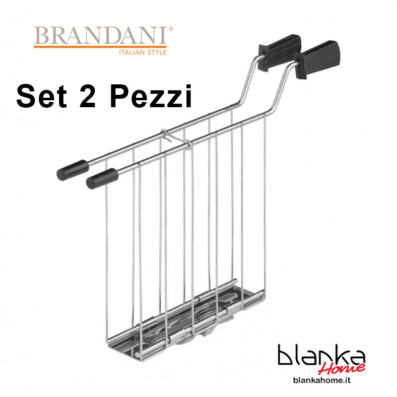Set 2 Pinze a Molla per Tostapane Elettrico - Brandani "1950"