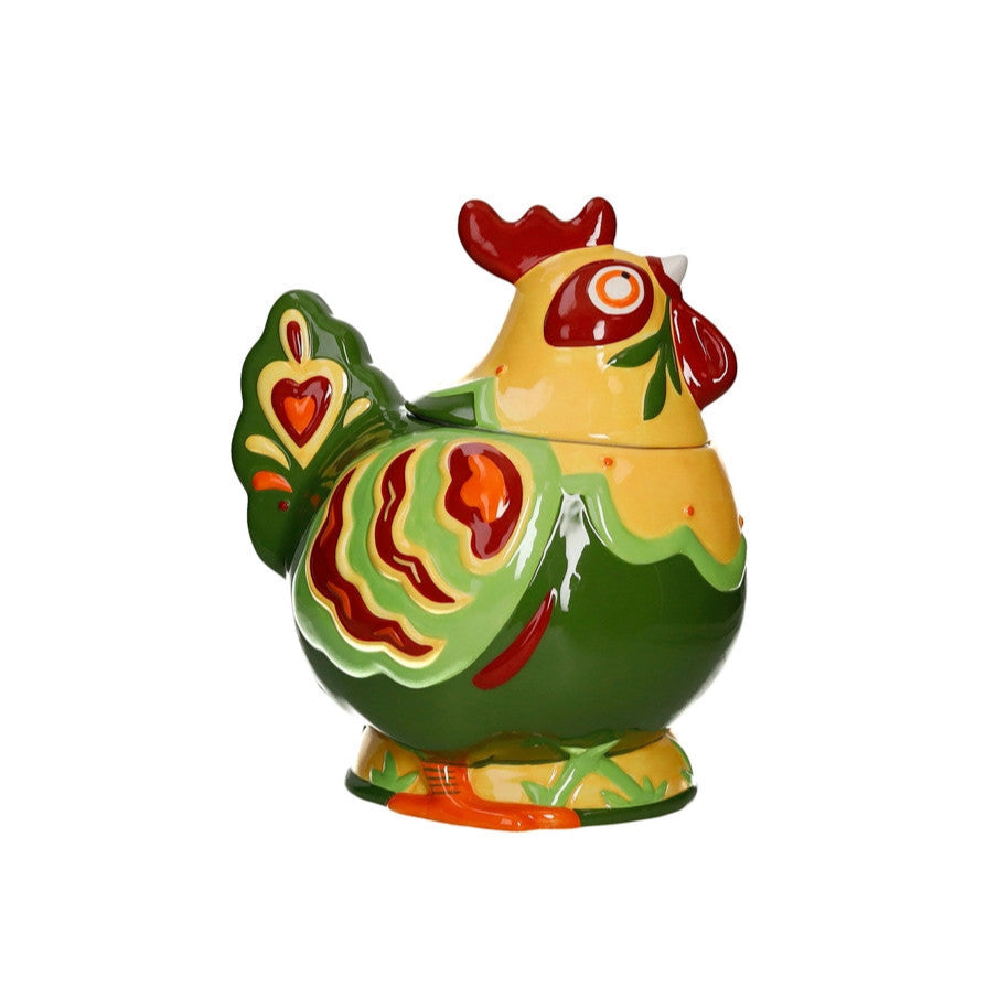 Barattolo GALLO in Dolomite con Sensore Sonoro