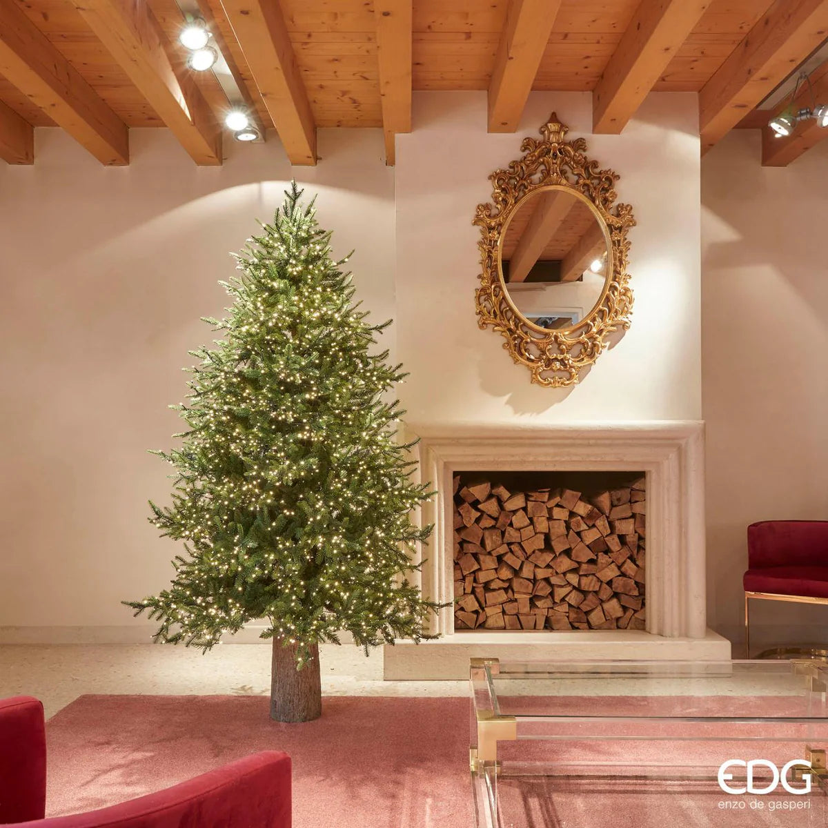 Albero di Natale "Pino Luxury" H210 con Led - Enzo De Gasperi