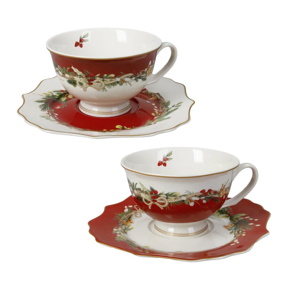 Set of 2 "Carol" Tea Cups - Brandani