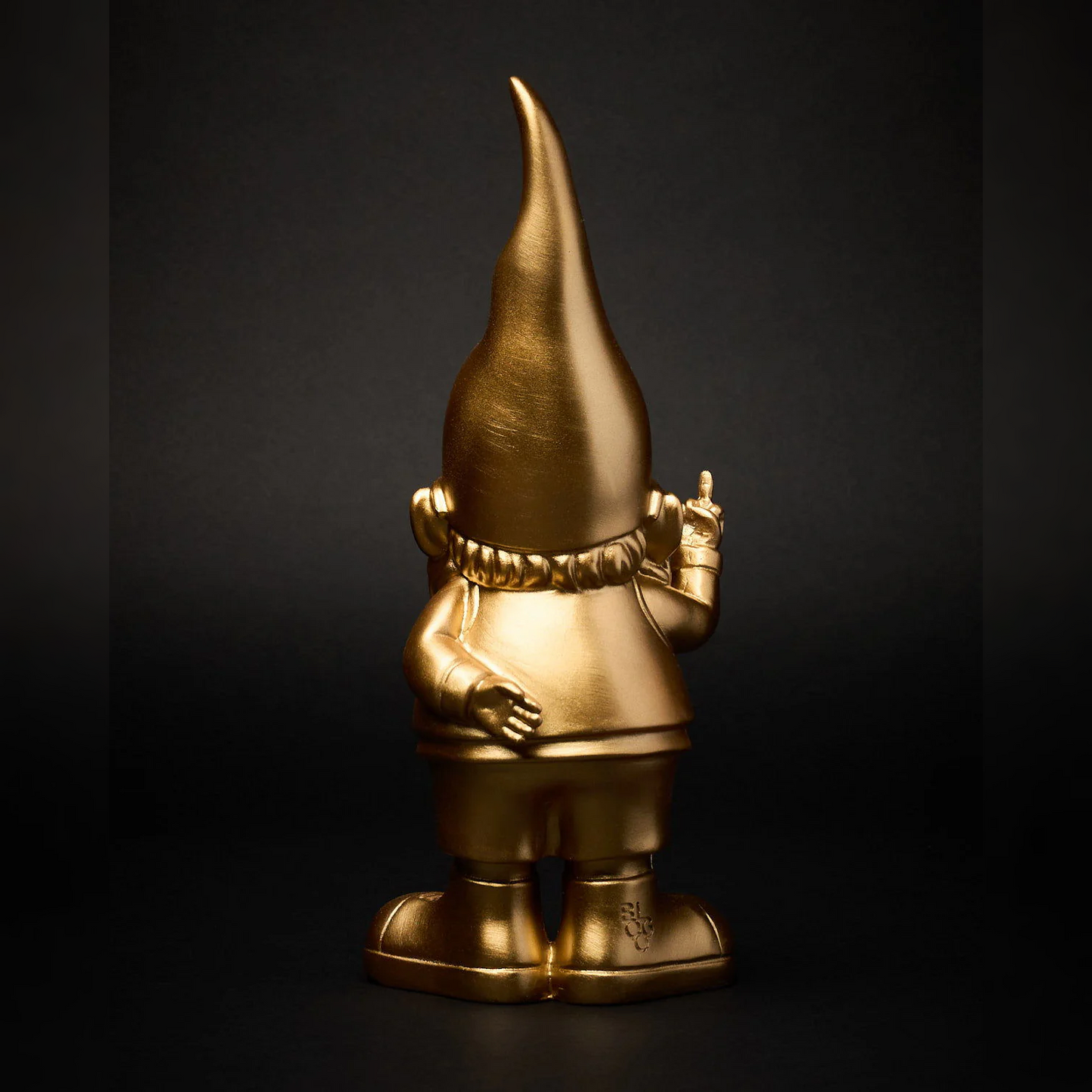Statuetta Nano Bernardo Gold - Blogo Design