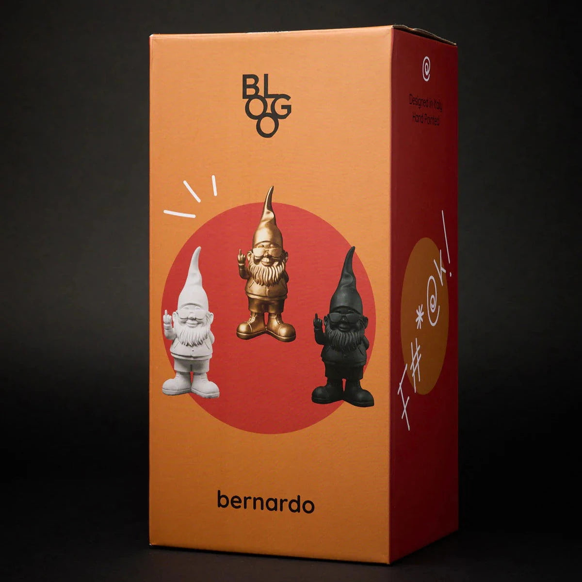 Statua Nano Bernardo Black Grande - Blogo Design