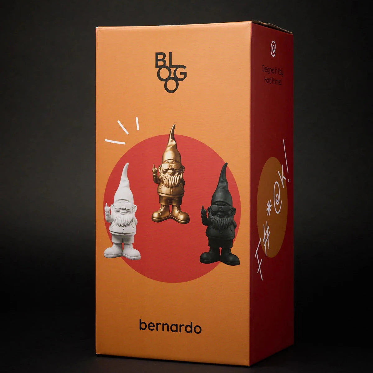 Statuetta Nano Bernardo White - Blogo Design