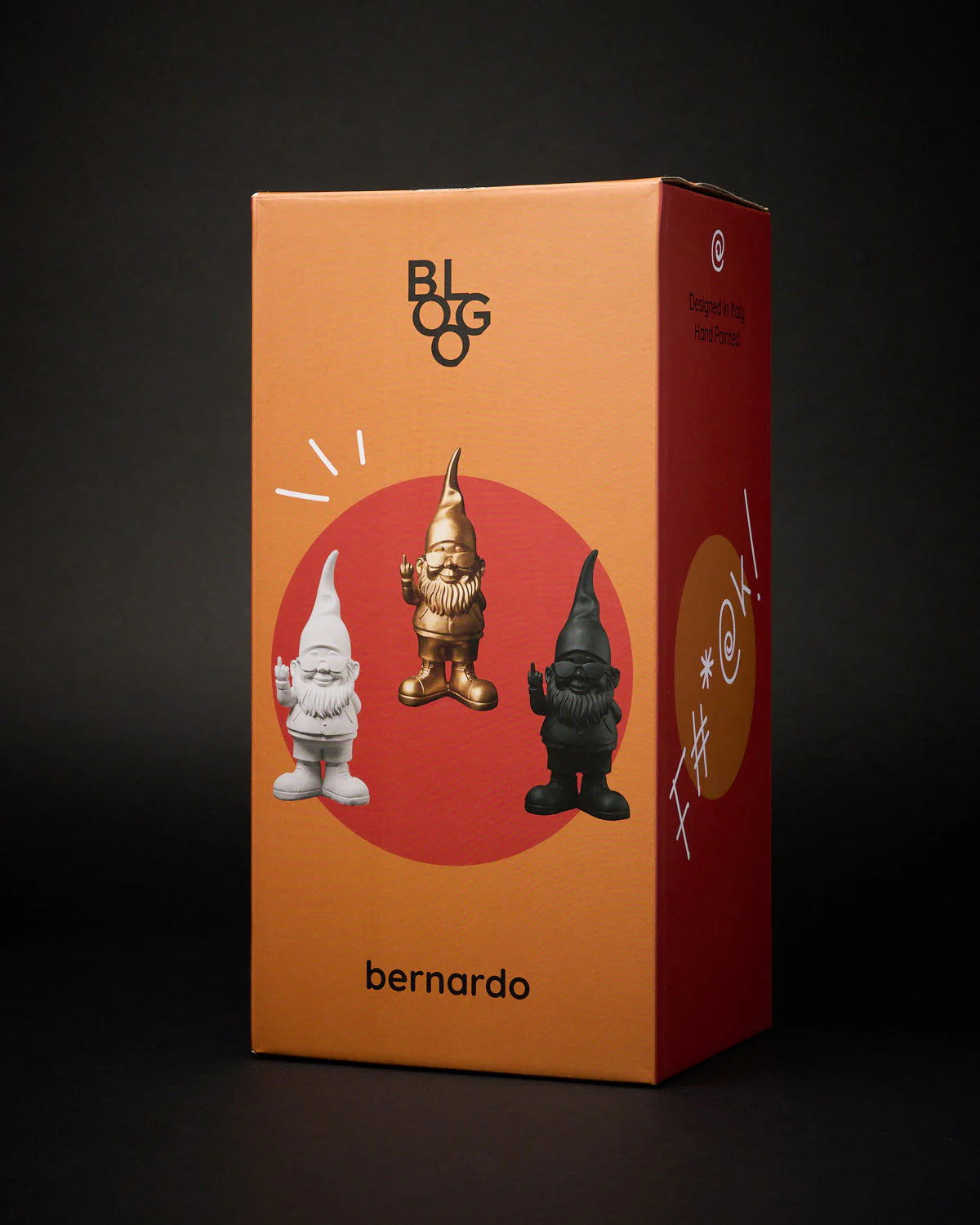 Statuetta Nano Bernardo Gold - Blogo Design