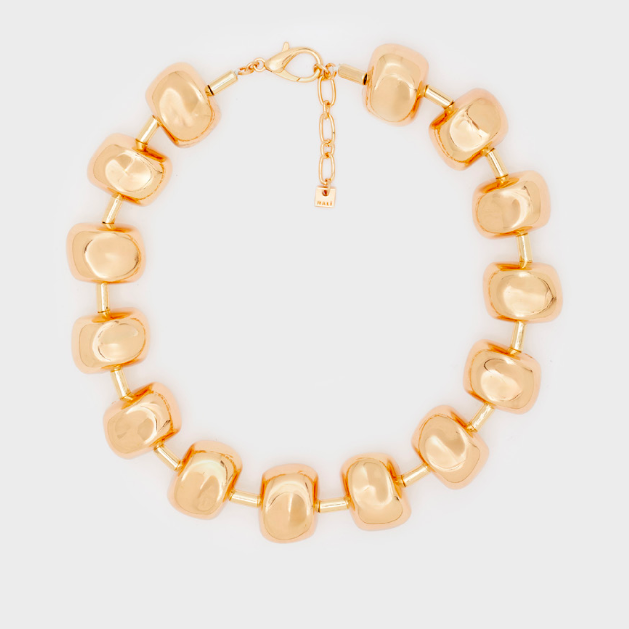 Collana Girocollo "Cilindri Oversize" Oro - Nalì