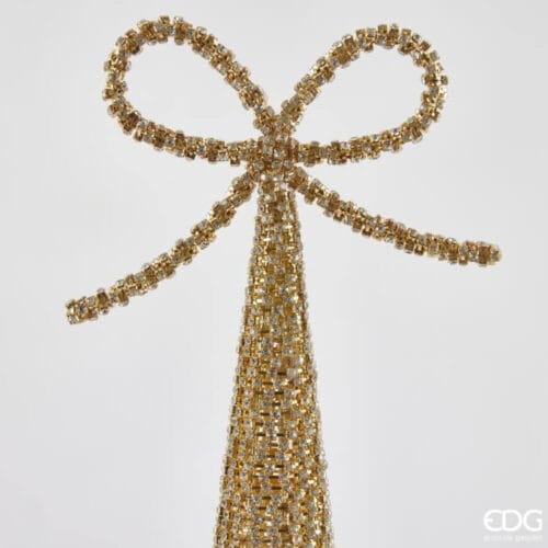 Decoro Cono in Metallo Jewel - H 66cm