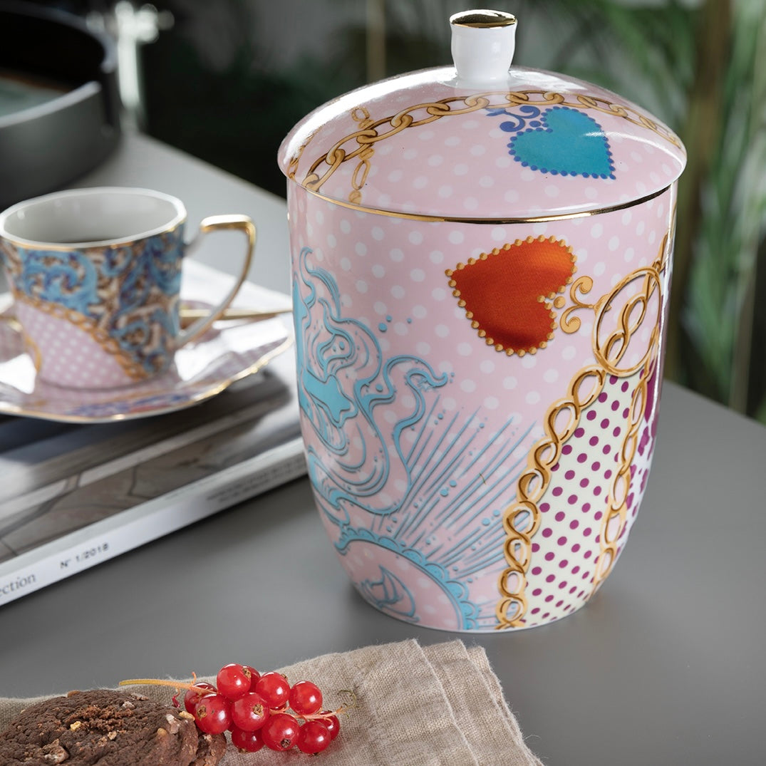 Contenitore in Porcellana con Coperchio - Henriette “Trend”