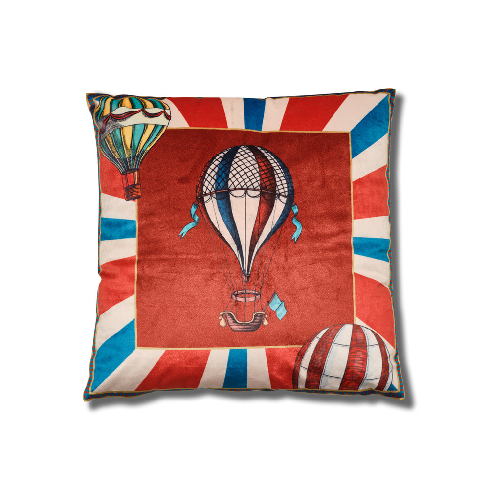 Cuscino Beige "Mongolfiera" Festival (45x45 cm) - Henriette