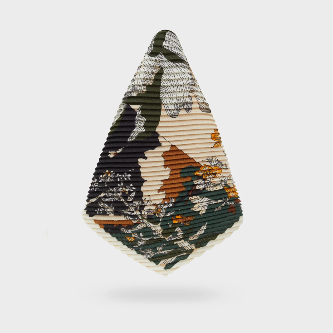 Foulard "Marissa" Fiori colore Arancio o Verde - Nalì