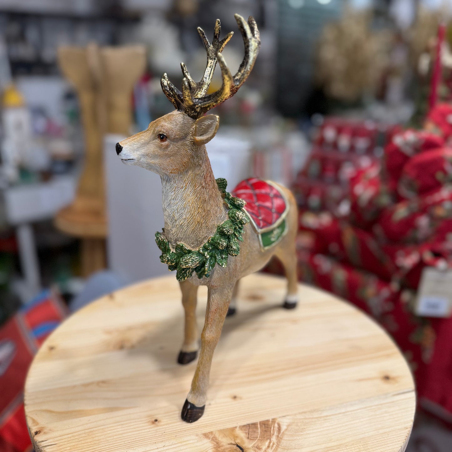 Standing Reindeer - Brandani Resin Figurine