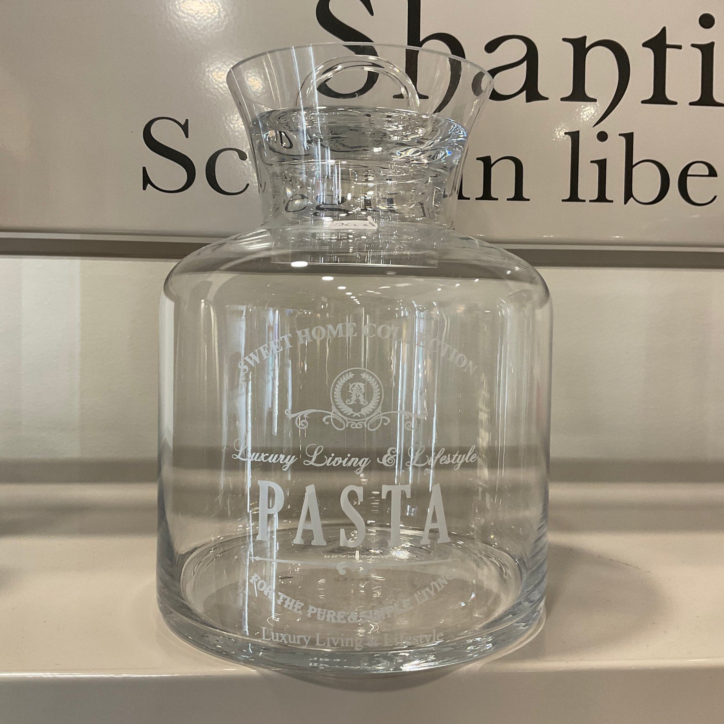 Vaso Contenitore "Pasta" in Vetro Soffiato - Brandani "Sweet Home"