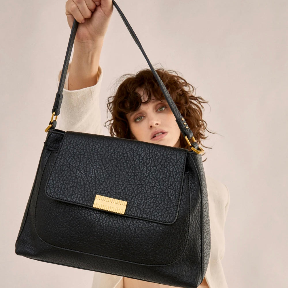 Borsa a Spalla "ALPHEA" colore Nero - Nalì