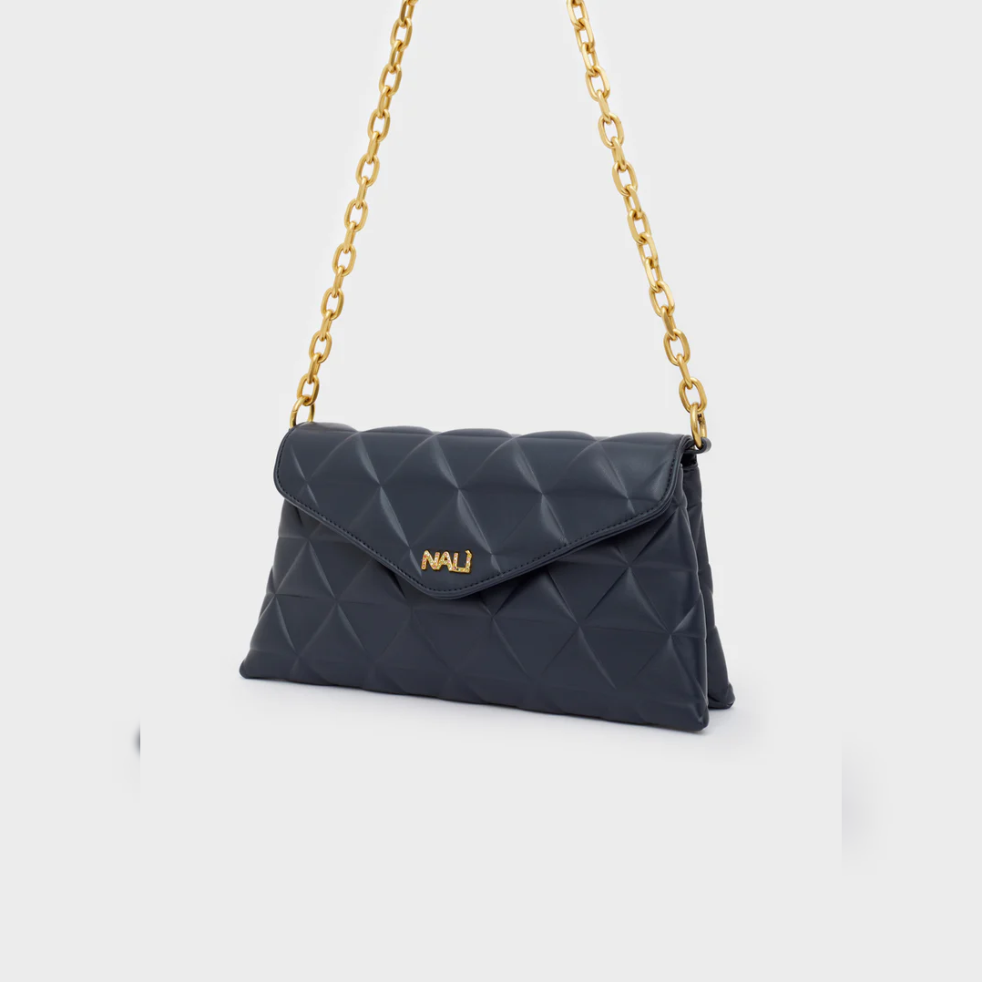 Borsa "SAGITTARIUS" Matelassé Blu - Nalì