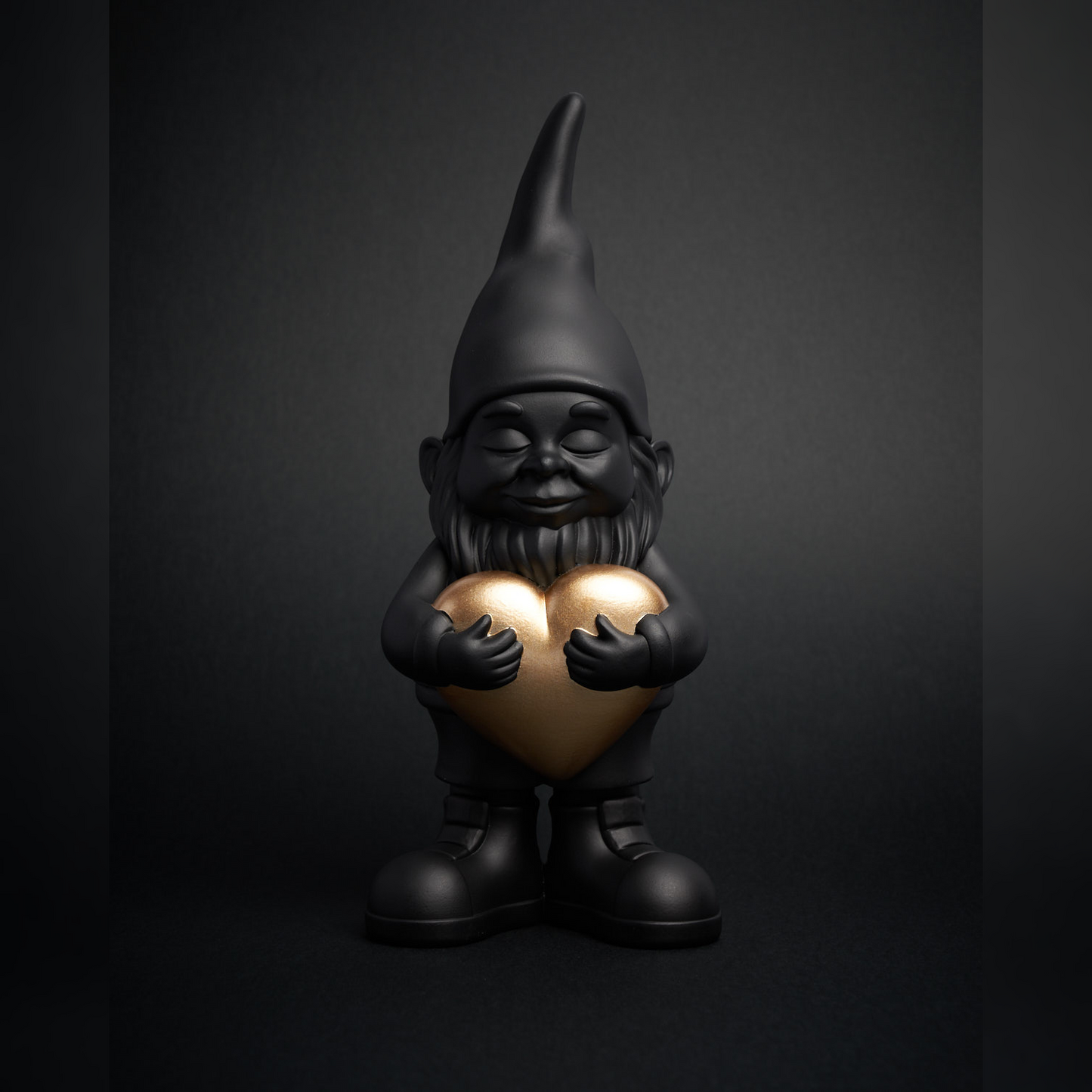 Statuetta Nani's Lover Black - Blogo Design (2 Misure)