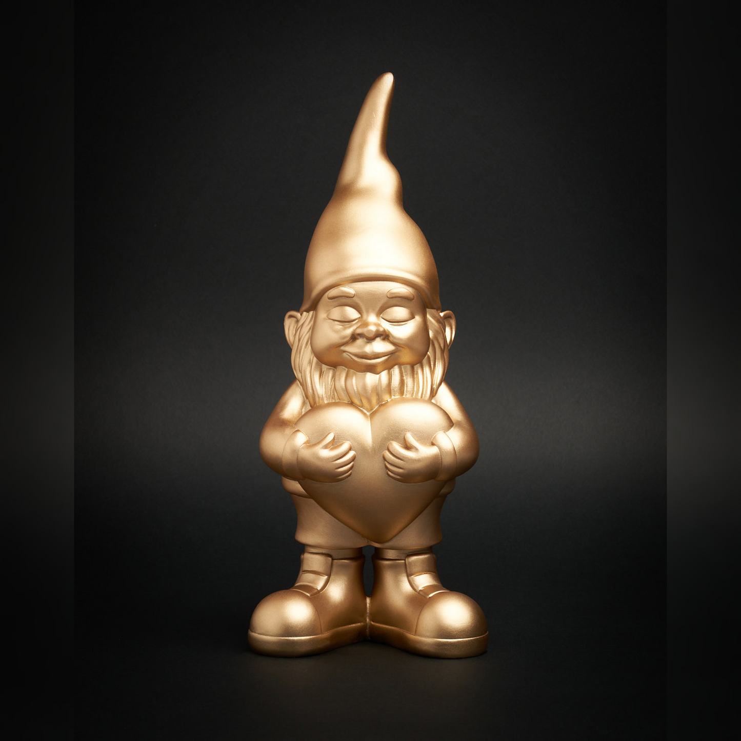 Statuetta Nani's Lover Gold - Blogo Design