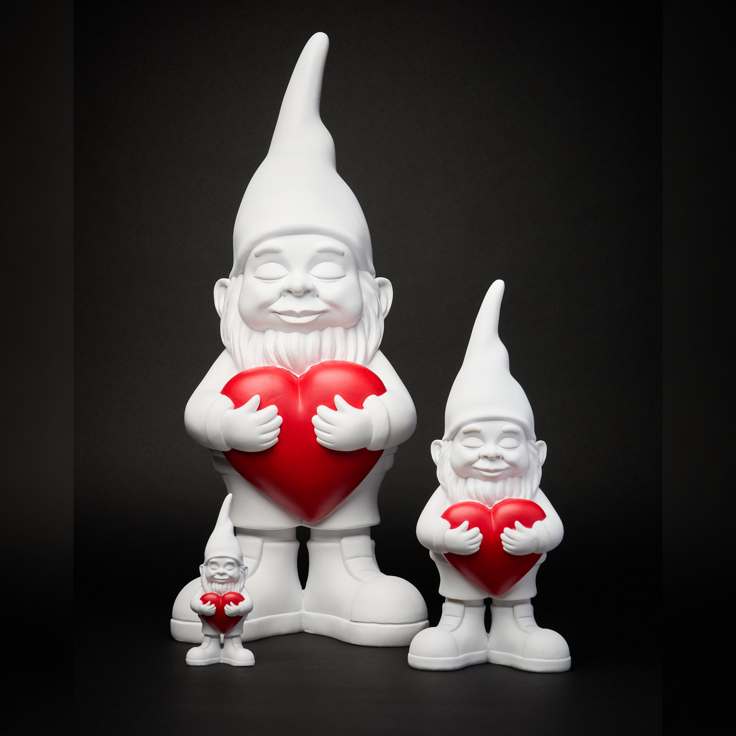Statua Nani's Lover White Gigante - Blogo Design