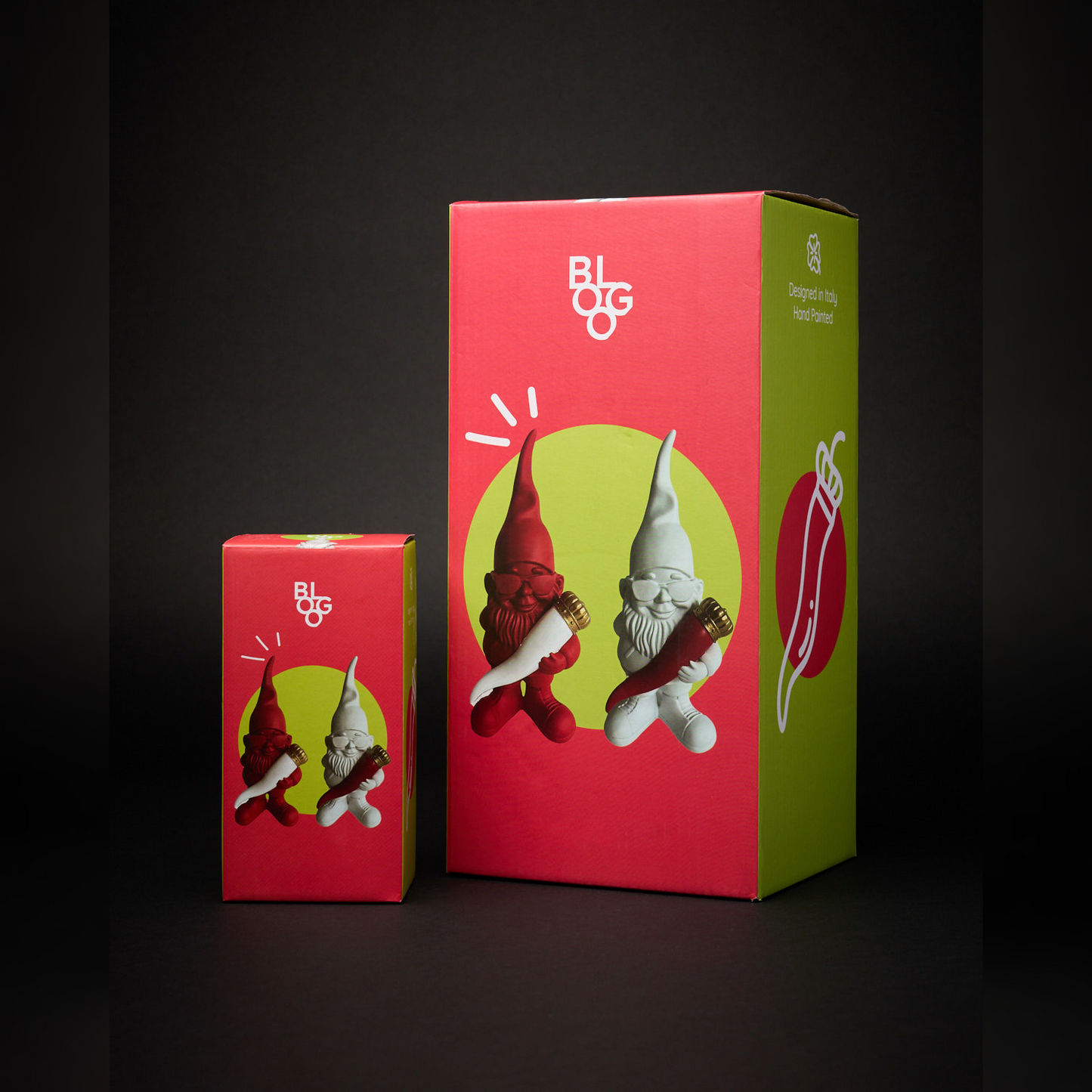 Statuina Nani's Lucky Red - Blogo Design (2 Misure)