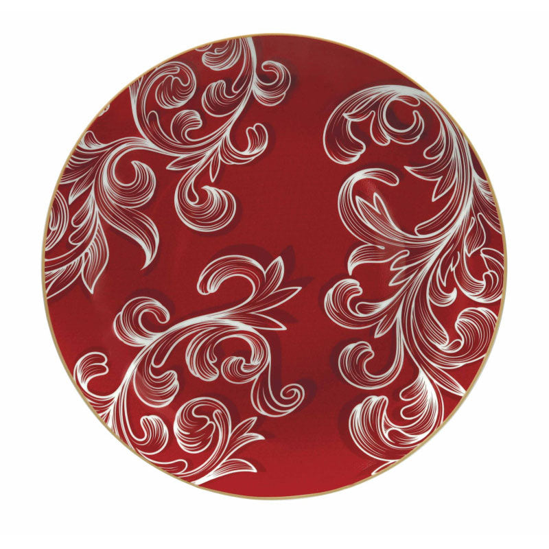 Piatto da Portata Rosso - Brandani "Royal Red"