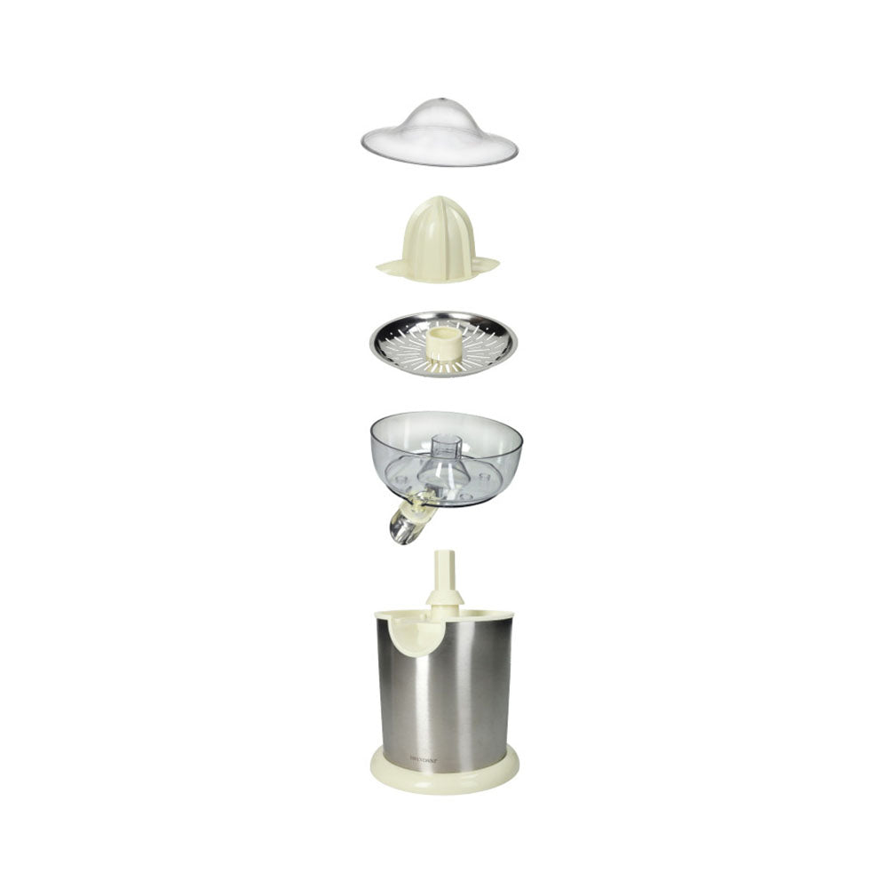 Spremiagrumi Elettrico Crema/Inox - Brandani "1950"