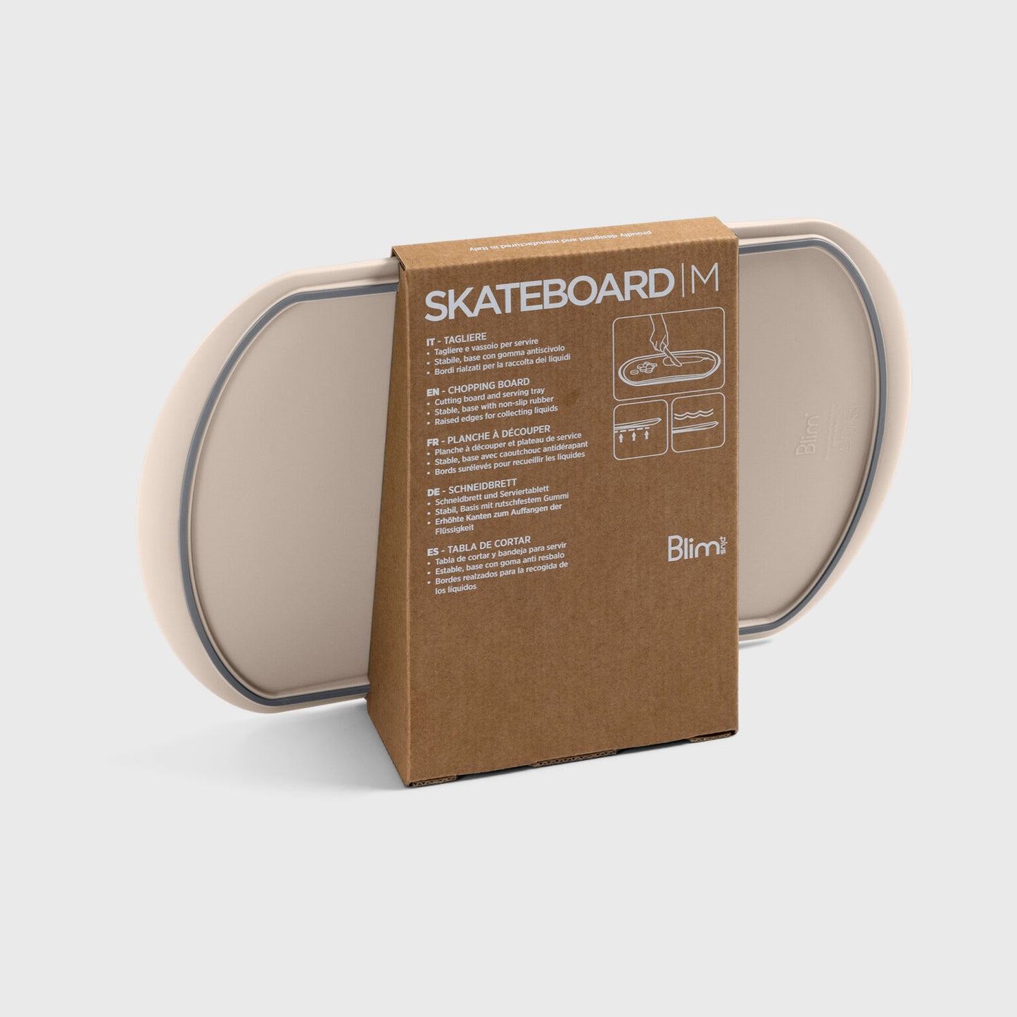Tagliere “Skateboard” di Blim Plus - Misura Media