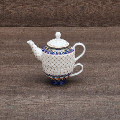 Mini Teiera con Tazza "Tea for One" - Henriette Trinacria