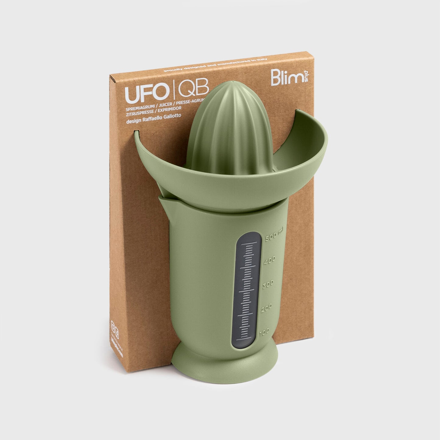 Spremiagrumi “UFO” Blim Plus con Caraffa Graduata “QB” da 500ml