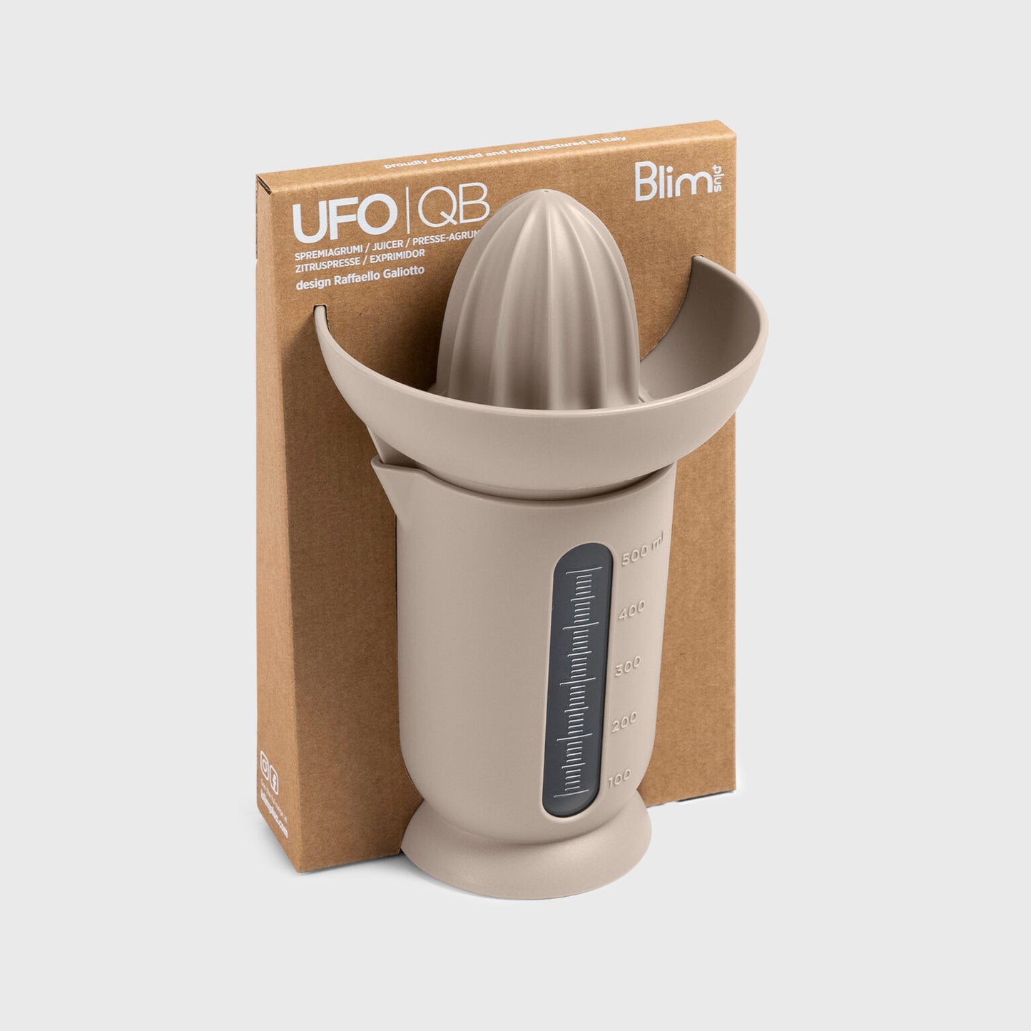 Spremiagrumi “UFO” Blim Plus con Caraffa Graduata “QB” da 500ml