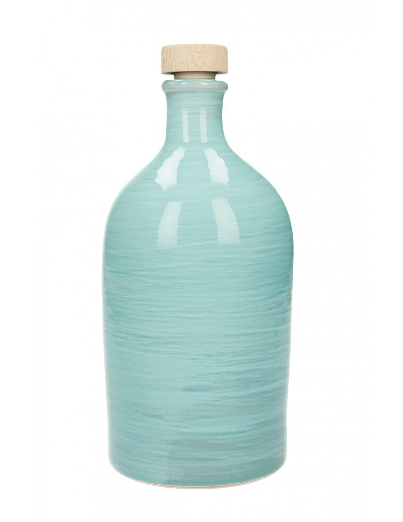 Oliera Artigianale in Maiolica Colorata - 500ml