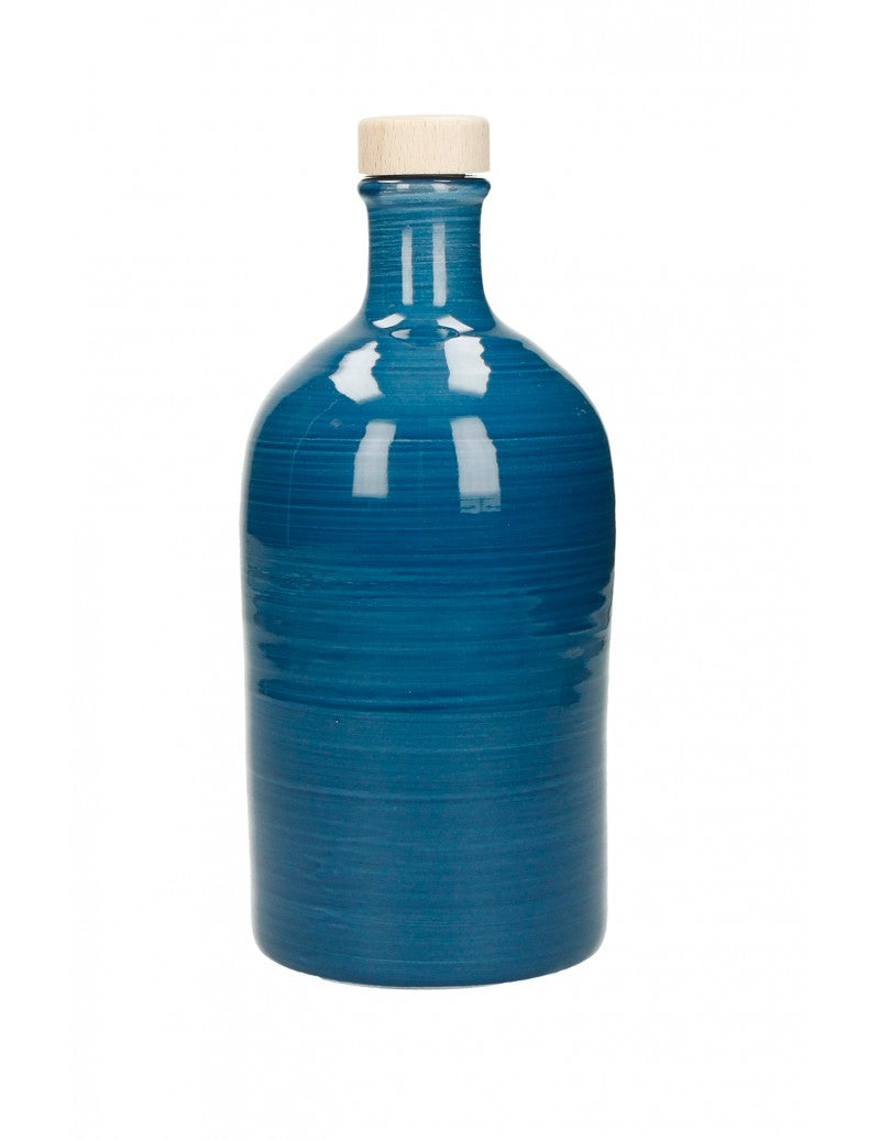 Oliera Artigianale in Maiolica Colorata - 500ml