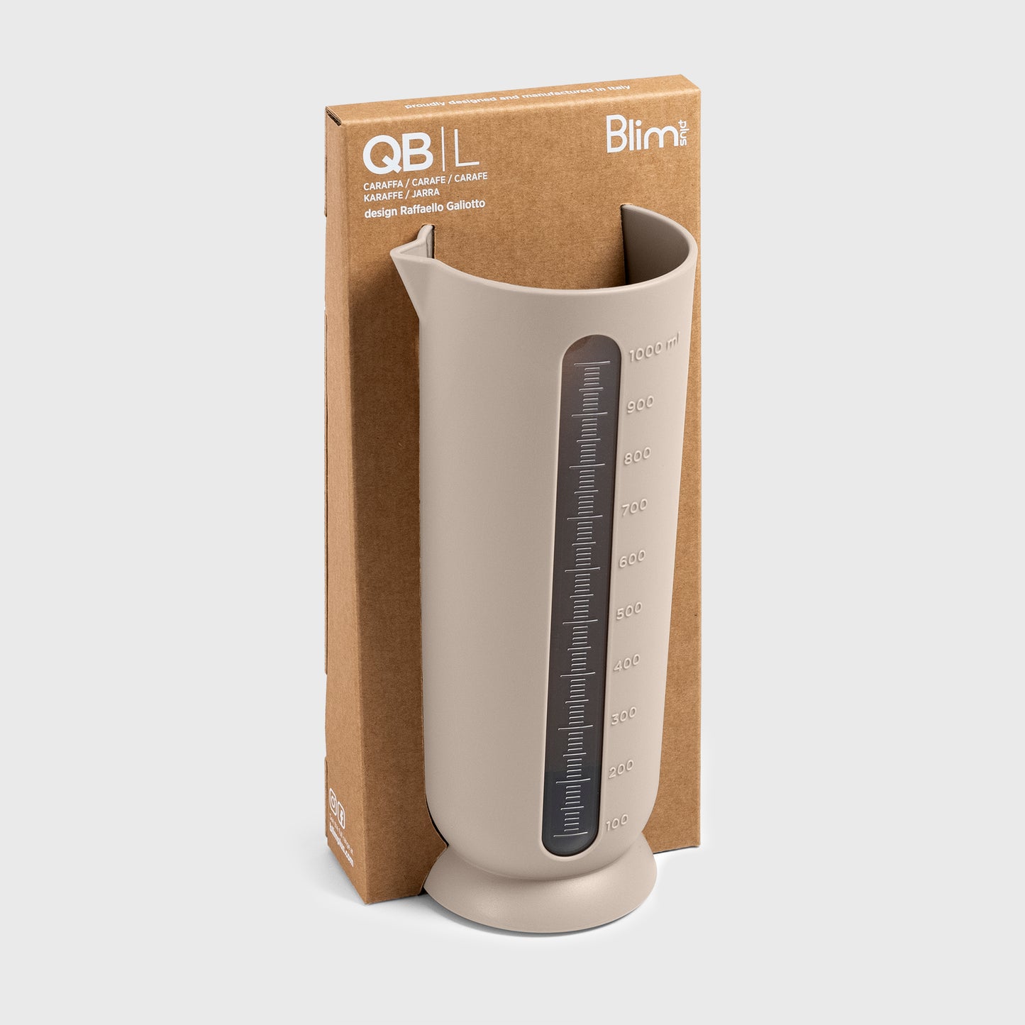 Caraffa Graduata “QB” Blim Plus - Grande da 1000ml