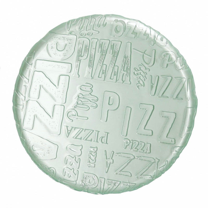 Piatto Pizza Singolo in Vetro Colorato - Brandani