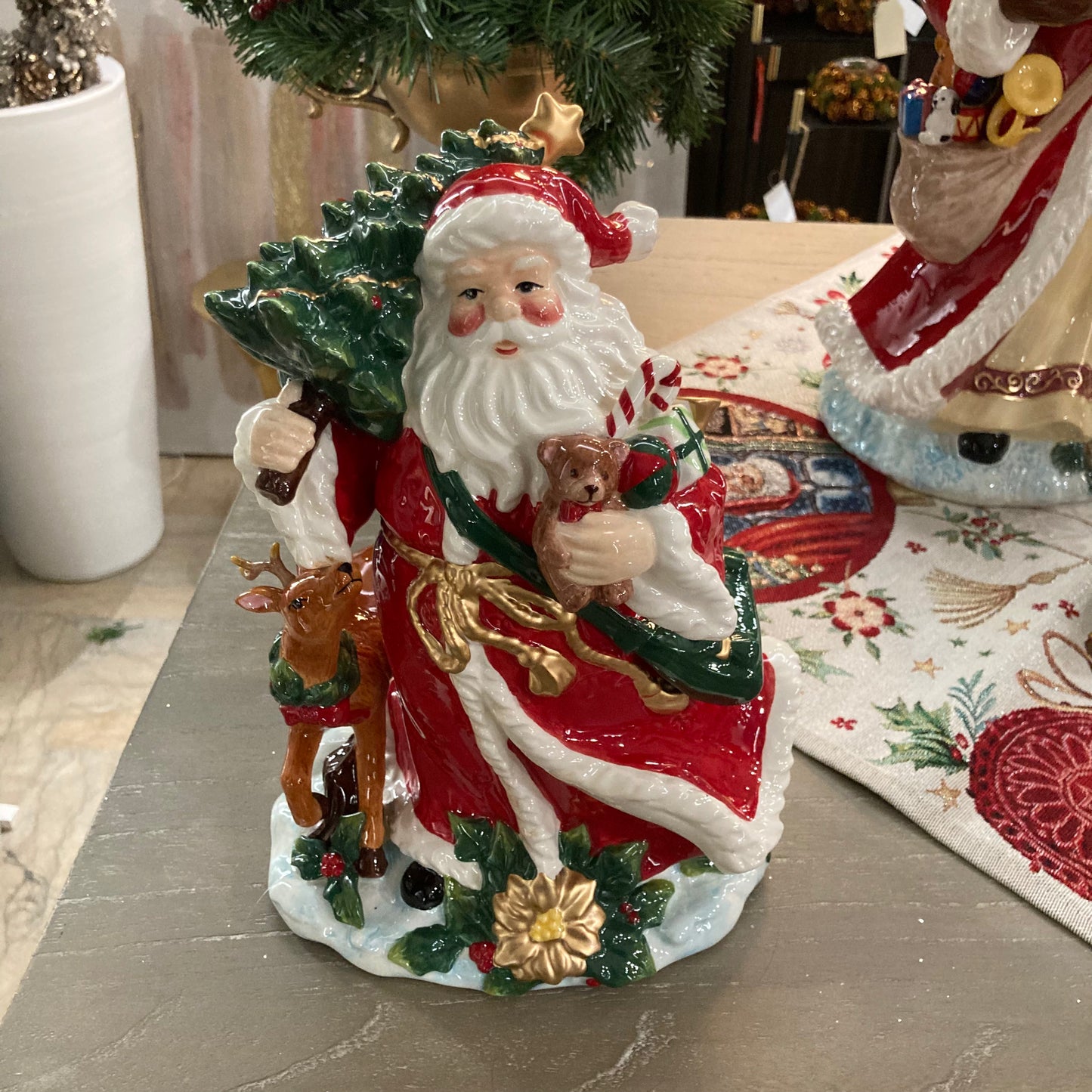 Statuetta Piccola "Babbo Natale" in Ceramica - Henriette