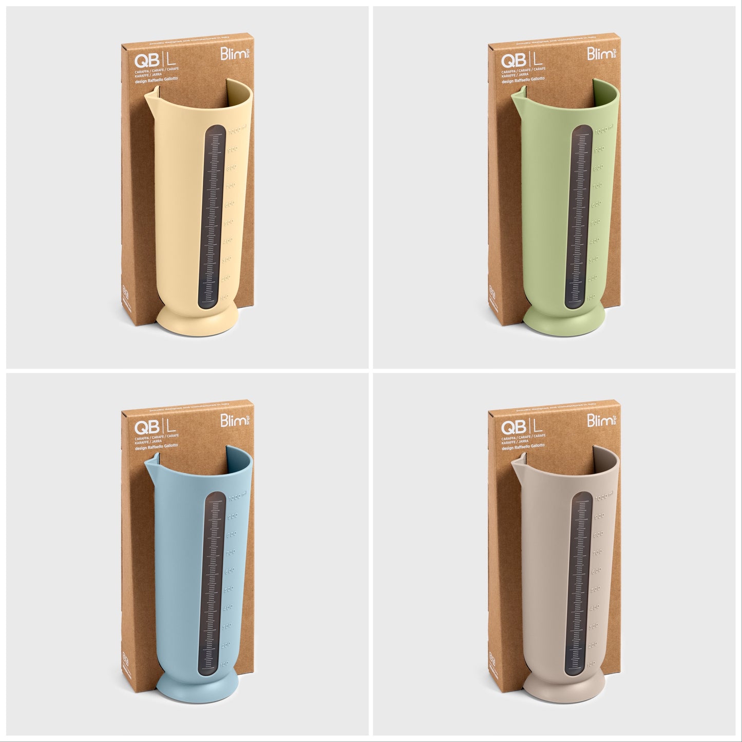 Caraffa Graduata “QB” Blim Plus - Grande da 1000ml