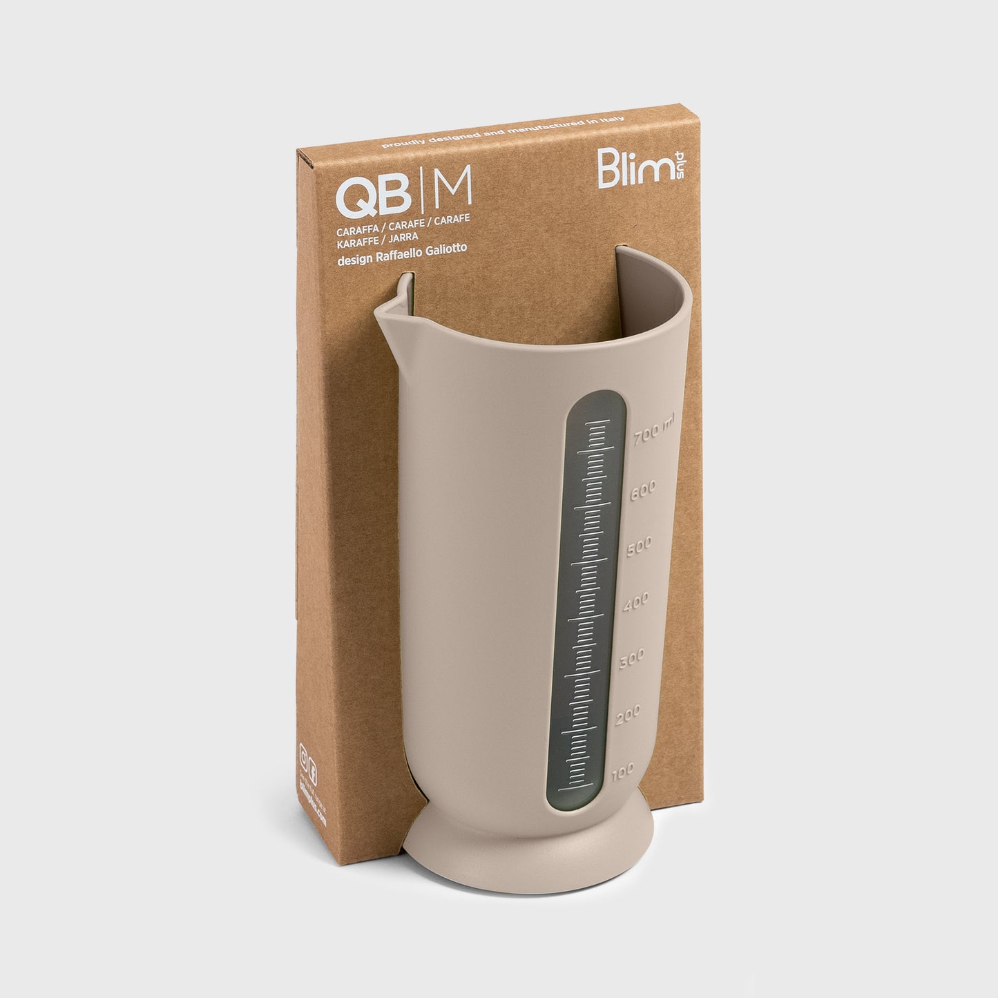 Caraffa Graduata “QB” Blim Plus - Media da 700ml