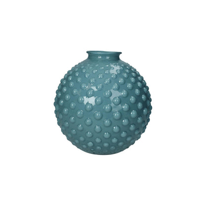Vaso in Vetro "Bolle" Color Eucalipto - 2 Misure