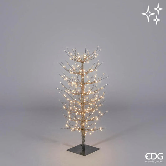Albero Faggio con base H 90cm con 320 Luci Mini Led