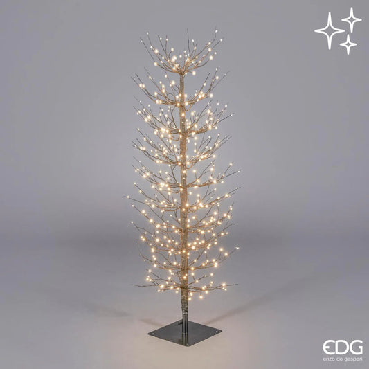 Albero Faggio con base H 120cm con 400 Luci Mini Led