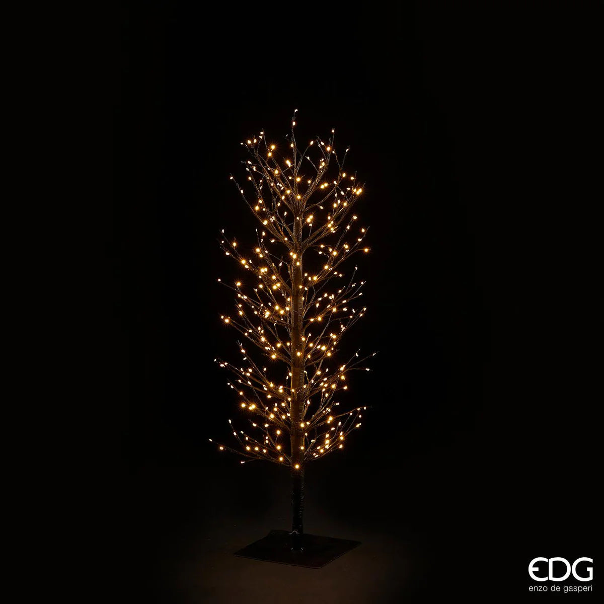 Albero Faggio con base H 120cm con 400 Luci Mini Led
