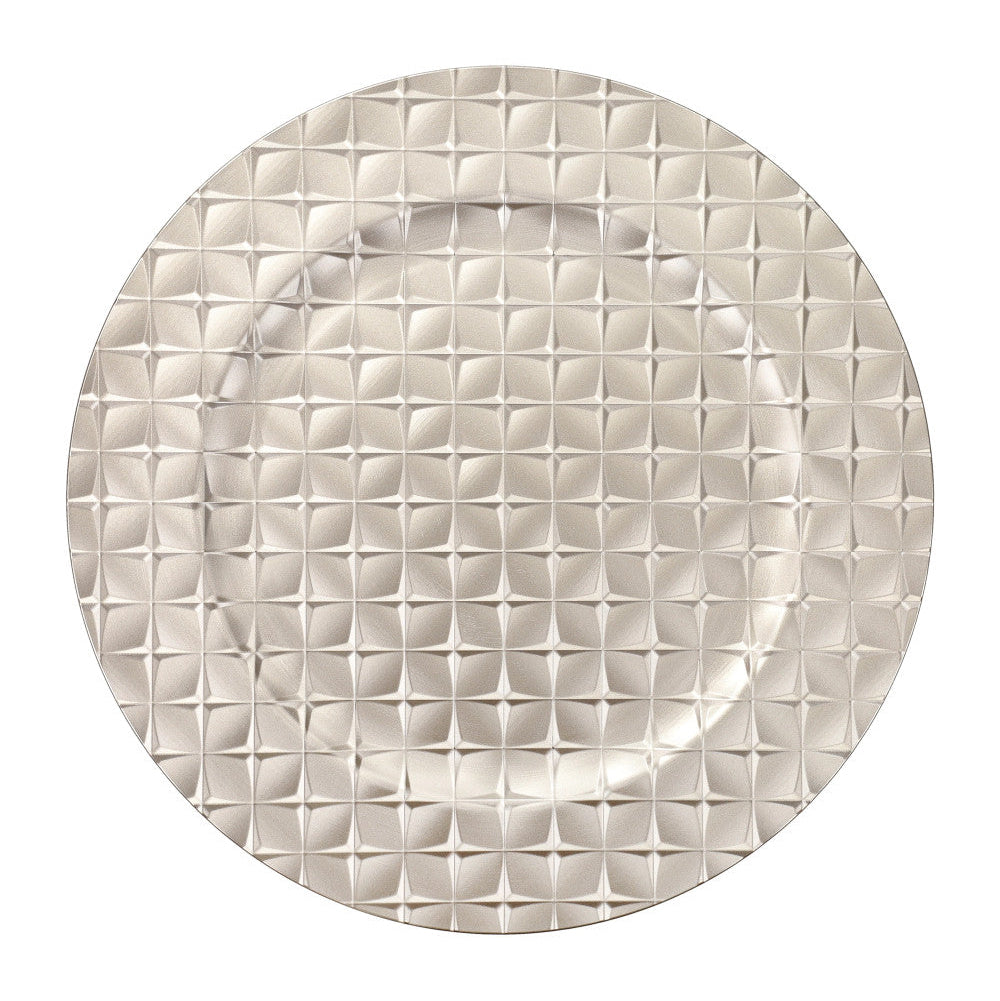 Set 4 Sottopiatti colore Champagne "Mille Stelle"