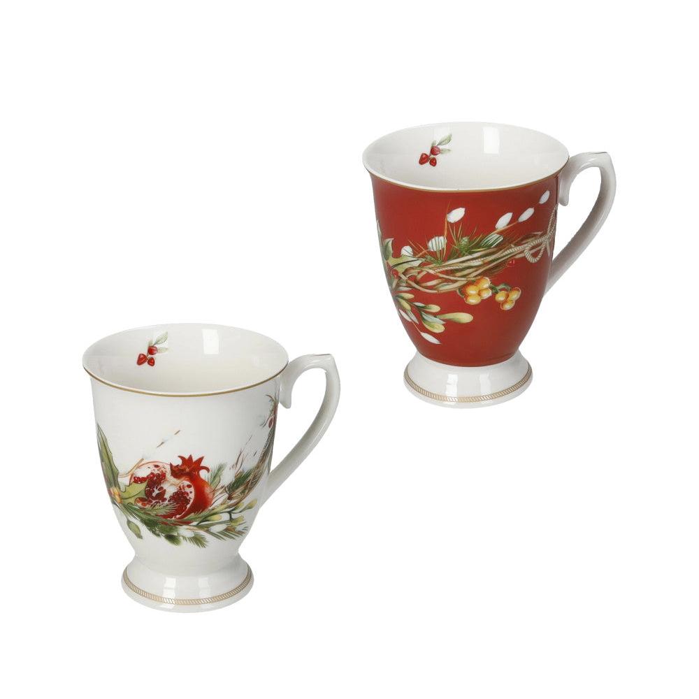 Set 2 Tazze Mug "Carol" - Brandani