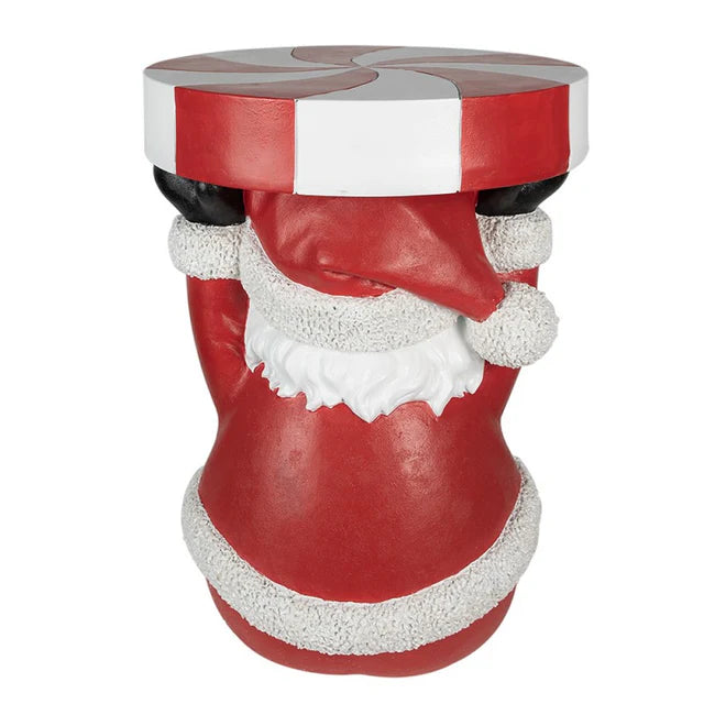 Alzata Decorativa Tavolinetto "Babbo Natale"