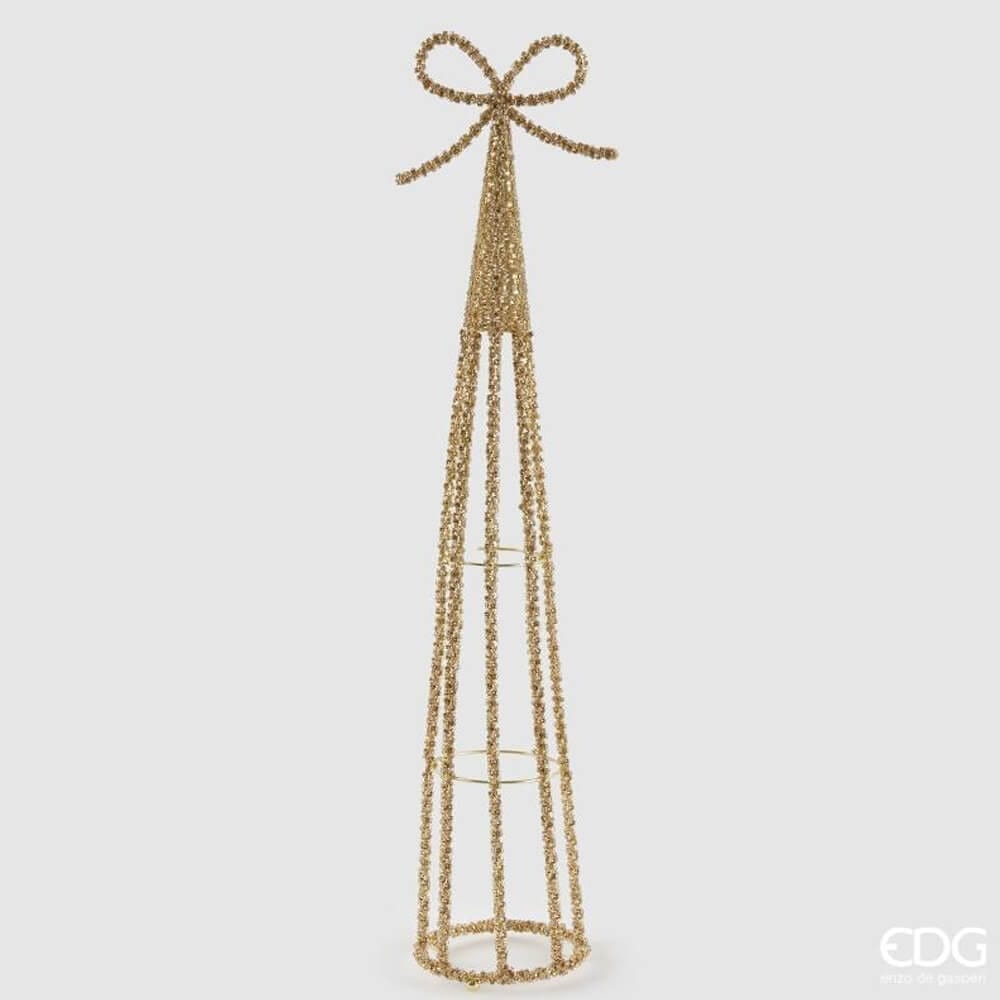 Decoro Cono in Metallo Jewel - H 66cm