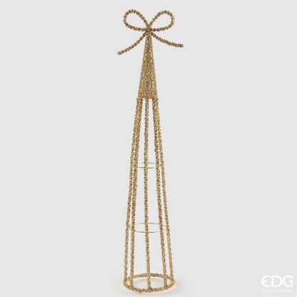 Decoro Cono in Metallo Jewel - H 66cm