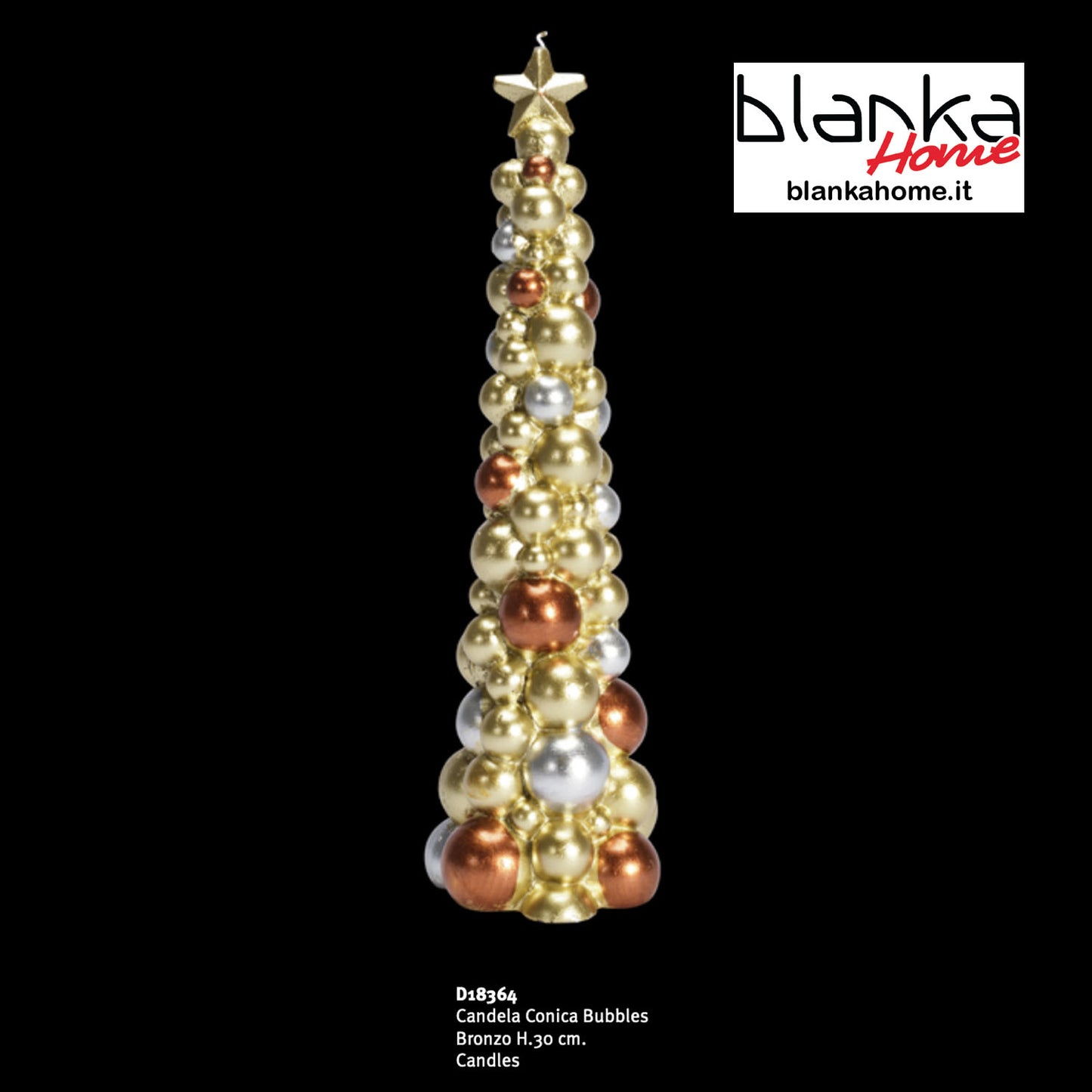 Albero Candela "Bubbles Bronzo" - Henriette