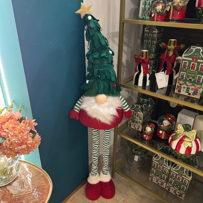 Decoro Gnomo Pino Telescopico - H 110cm