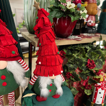 Decoro Gnomo Pino - H 60cm