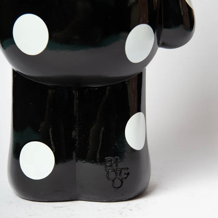 Statuetta Salvadanaio Teddy Black Edizione Limitata