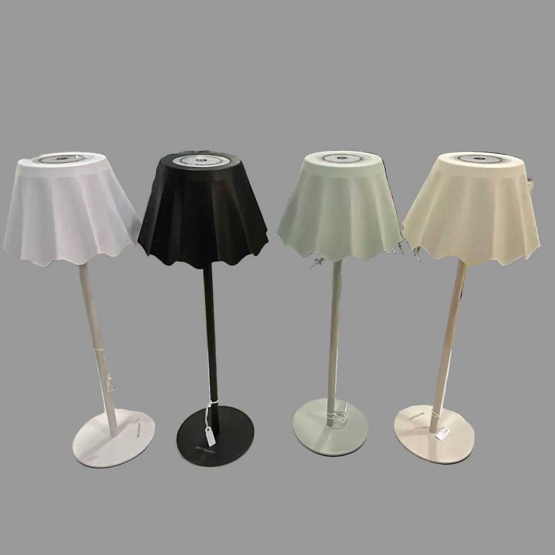 Lampada da Tavolo Ricaricabile "Ondina" (4 Colori)