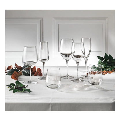 Set 6 Calici da Vino Grandi "Oblìo" in Vetro